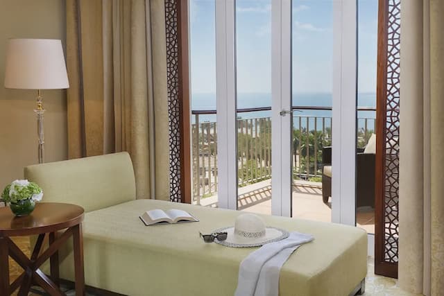 더 리츠-칼튼, 두바이-스위트, 킹사이즈침대 1개, 정원 전망 (Balcony)-2