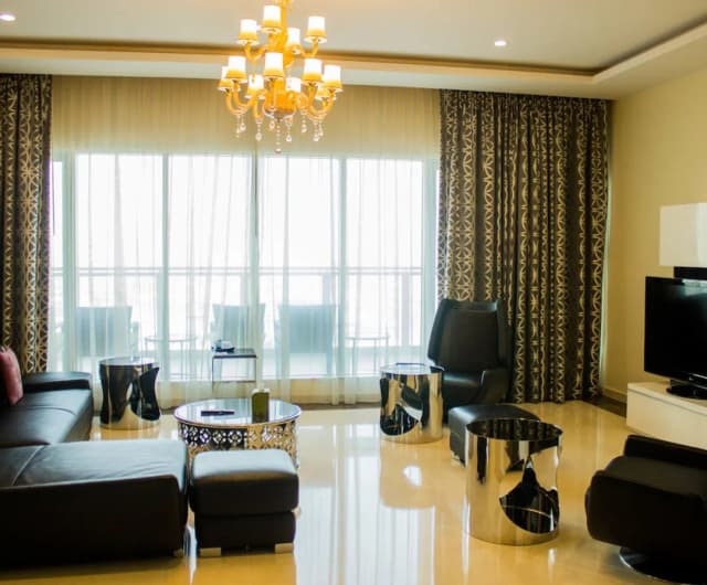 ラマダ バイ ウィンダム ダウンタウン ドバイ-パノラミック ペントハウス 4 ベッドルーム (Panoramic Burj Khalifa/Fountain View)-6