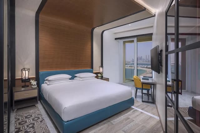 杜拜棕櫚島安達仕凱悅飯店-Andaz Deluxe Room with Balcony-1