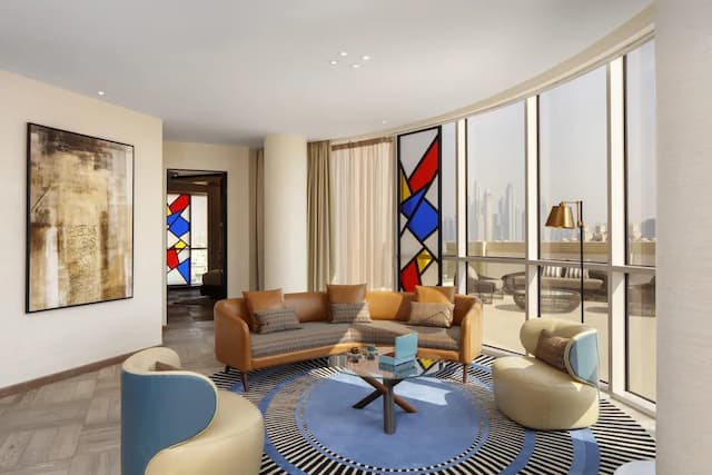 杜拜棕櫚島安達仕凱悅飯店-套房, 露台-4