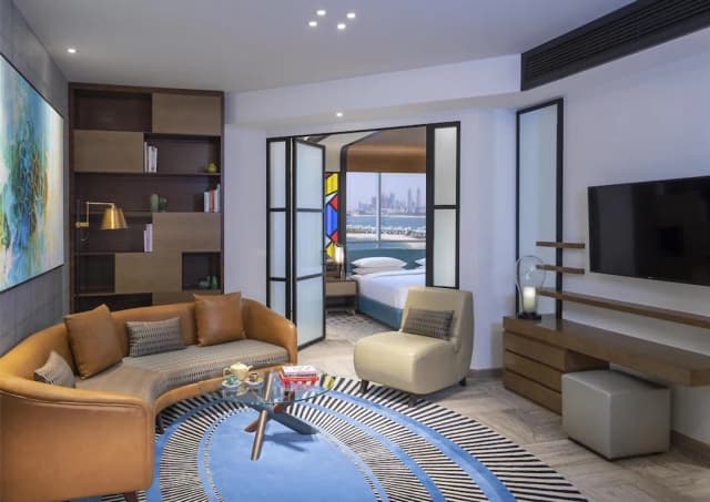 杜拜棕櫚島安達仕凱悅飯店-Andaz, 豪華套房, 海景-3