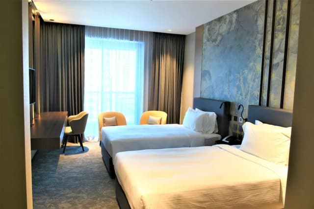 밀레니엄 플레이스 바르샤 하이츠 호텔-디럭스룸, 싱글침대 2개-6