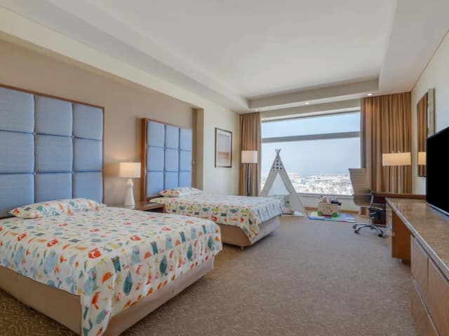 스위소텔 알 구르에어-패밀리 스위트, 더블침대 1개, 연결 가능 객실-14