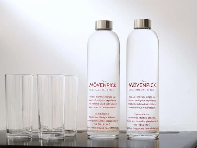 뫼벤픽 호텔 주메이라 비치-패밀리 스위트, 킹사이즈침대 1개, 발코니, 부분 바다 전망-7