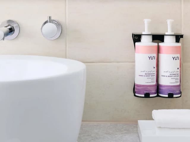 뫼벤픽 호텔 주메이라 비치-패밀리 스위트, 킹사이즈침대 1개, 발코니, 부분 바다 전망-1