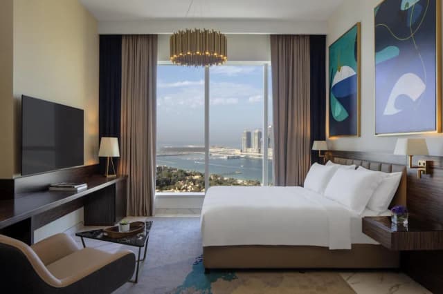 Avani + Palm View Dubai Hotel & Suites = 杜拜 Avani + Palm View 酒店及套房-開放式客房, 海景-1