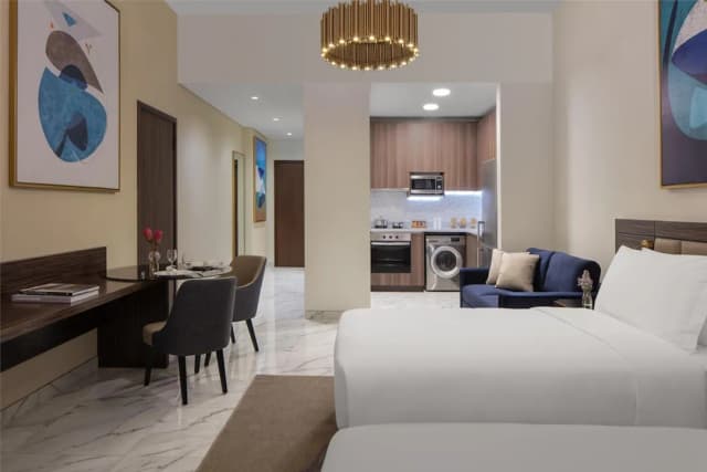 Avani + Palm View Dubai Hotel & Suites = 杜拜 Avani + Palm View 酒店及套房-開放式客房, 城市景-4