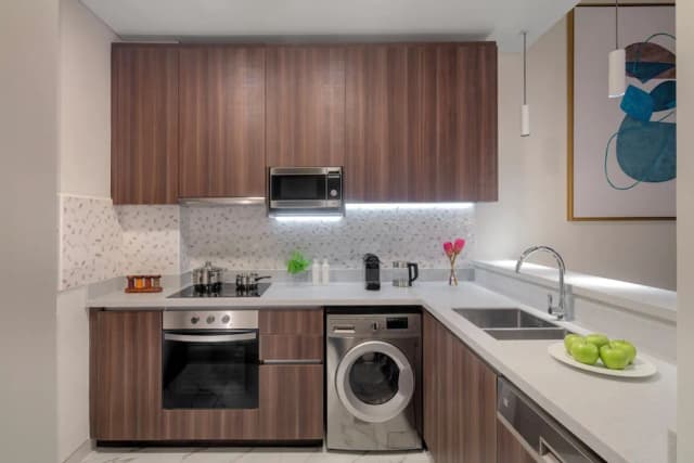 Avani + Palm View Dubai Hotel & Suites = 杜拜 Avani + Palm View 酒店及套房-公寓, 2 間臥室, 海景-8