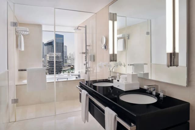 JW マリオット ホテル マリーナ-エグゼクティブ ルーム キングベッド 1 台 マリーナビュー-6