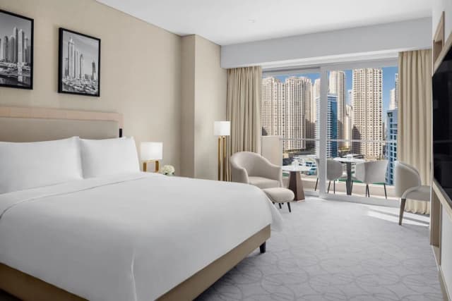 JW マリオット ホテル マリーナ-エグゼクティブ ルーム キングベッド 1 台 シティビュー-6