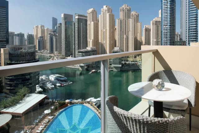 JW Marriott Hotel Marina-Deluxe Room, Balcony, Marina View (Balcony)-7