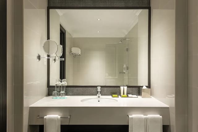 Le Méridien Mina Seyahi Beach Resort & Waterpark-家庭房, 3 间卧室, 海景 (Balcony)-7