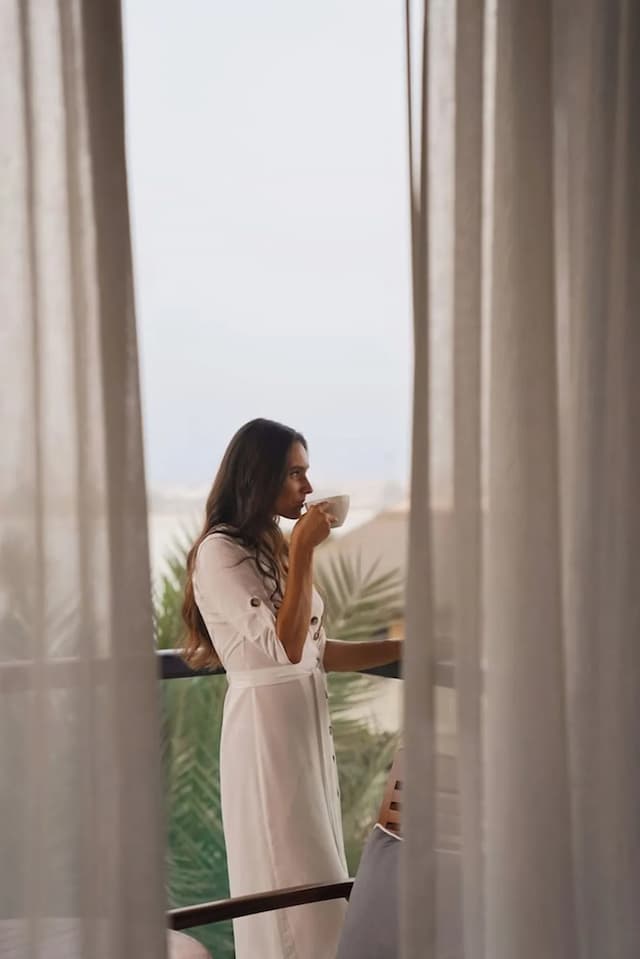 索菲特杜拜棕櫚渡假村暨溫泉酒店-奢華客房, 1 張特大雙人床, 露台, 海景-2