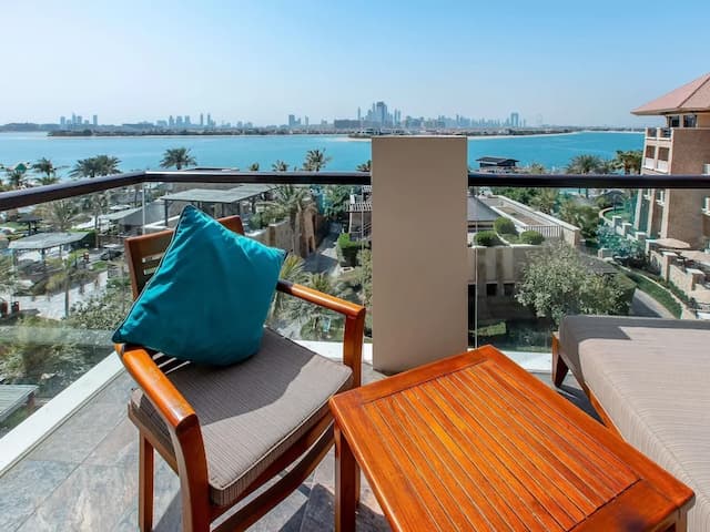 索菲特杜拜棕櫚渡假村暨溫泉酒店-奢華雙床房, 2 張單人床, 露台 (Palm View)-8