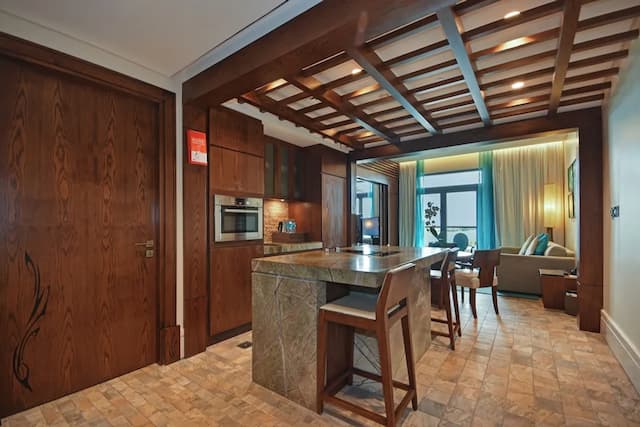 索菲特杜拜棕櫚渡假村暨溫泉酒店-家庭公寓, 1 間臥室, 廚房, 海景-2