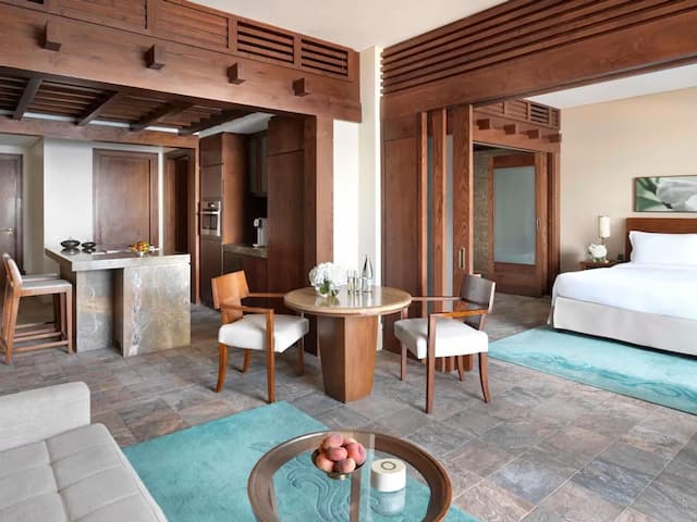 索菲特杜拜棕櫚渡假村暨溫泉酒店-家庭公寓, 1 間臥室, 廚房, 海景-6