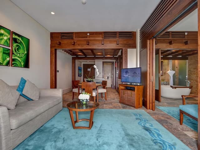 索菲特杜拜棕櫚渡假村暨溫泉酒店-家庭公寓, 1 間臥室, 廚房, 海景-9