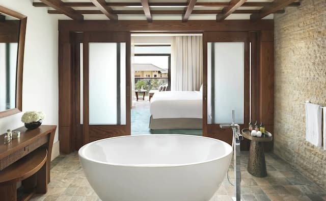 索菲特杜拜棕櫚渡假村暨溫泉酒店-家庭公寓, 1 張特大雙人床及 1 張梳化床, 廚房, 度假村景 (2 Bedrooms)-3