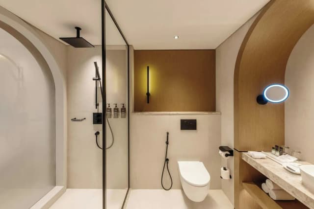 シェラトン ジュメイラ ビーチ リゾート-エグゼクティブ スイート ダブルベッド 1 台 シービュー-12