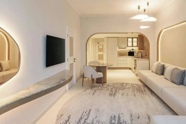 쉐라톤 주메이라 비치 리조트-클럽 스위트, 더블침대 1개, 금연, 정원 전망-2