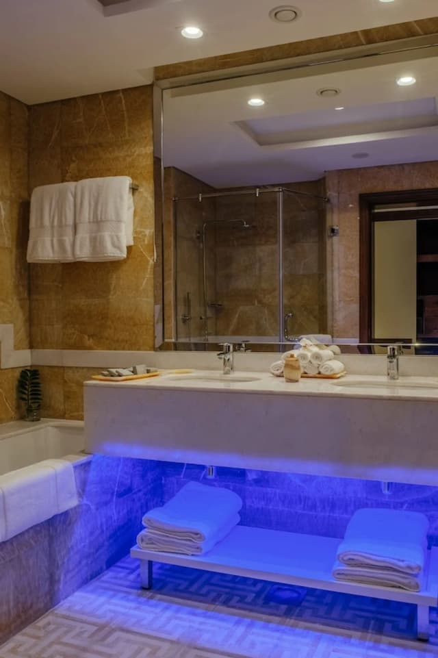 杜拜碼頭海星飯店-豪華客房, 1 張特大雙人床, 海濱景觀-7