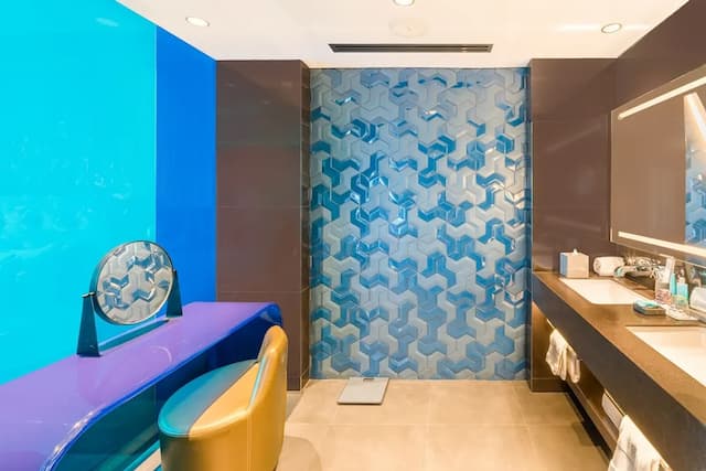 西杜拜 - 棕櫚酒店-套房, 1 間臥室, 非吸煙房, 部分海景-8