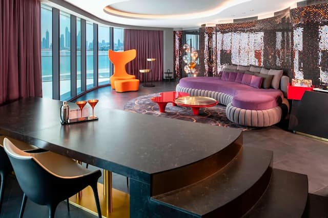 西杜拜 - 棕櫚酒店-Marvelous Suite, 1 間臥室, 非吸煙房, 露台-1