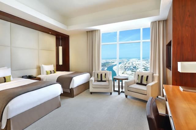 杜拜侯爵 JW 萬豪酒店-行政客房, 2 張單人床-2