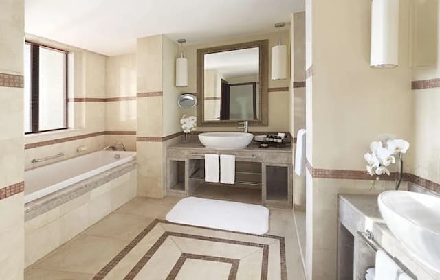 費爾蒙棕櫚飯店-豪華客房, 2 張加大雙人床, 海景-5