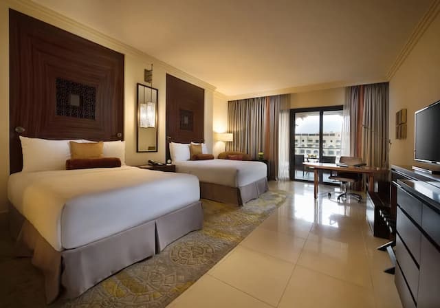 費爾蒙棕櫚飯店-客房, 2 張加大雙人床 (Fairmont Gold Heritage, Lounge Access)-2