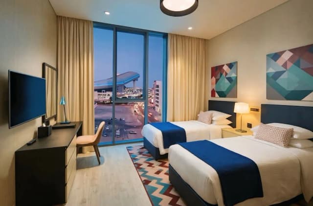 巴薩千禧飯店-豪華雙床房, 2 張單人床-1