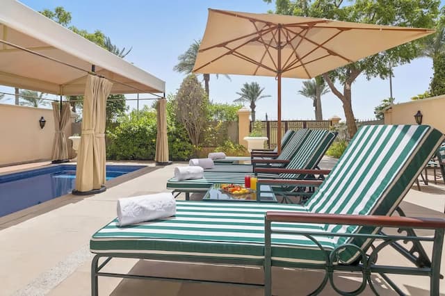 ケンピンスキー ホテル パーム ジュメイラ-ヴィラ 2 ベッドルーム プライベートプール 1 階-5