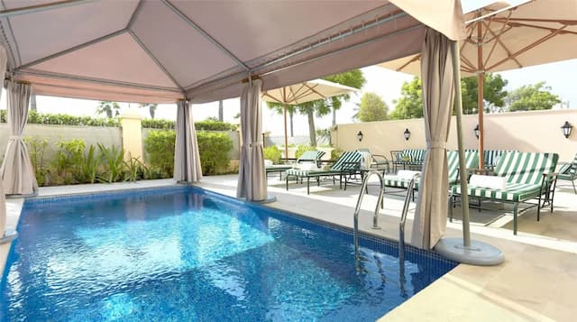 ケンピンスキー ホテル パーム ジュメイラ-ヴィラ 2 ベッドルーム プライベートプール 1 階-8