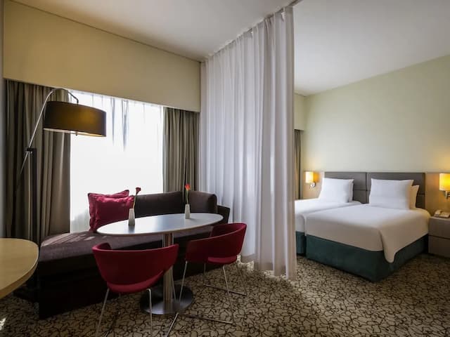 ノボテルスイートモールアベニュードバイ-スイート ダブルベッド 1 台-1