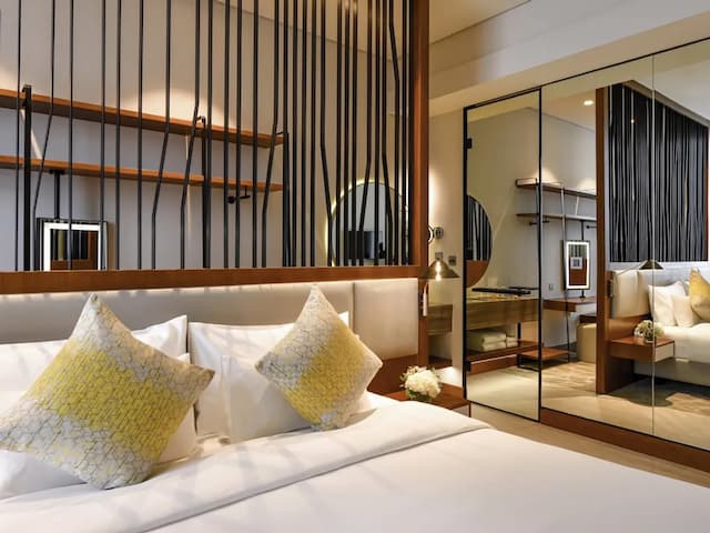 杜拜城美居大酒店-Deluxe Room, 1 King Bed with Free Airport Transfer & Shuttle to La Mer & Malls-4