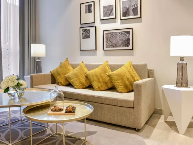 杜拜城美居大酒店-Deluxe Suite with Free Airport Transfer & Shuttle to La Mer & Malls-8