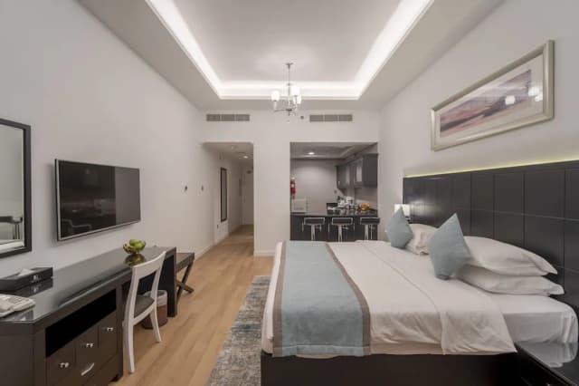 玫瑰花園酒店公寓-特級開放式客房-2