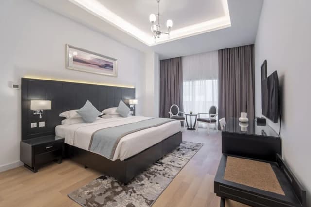 玫瑰花園酒店公寓-特級開放式客房-1