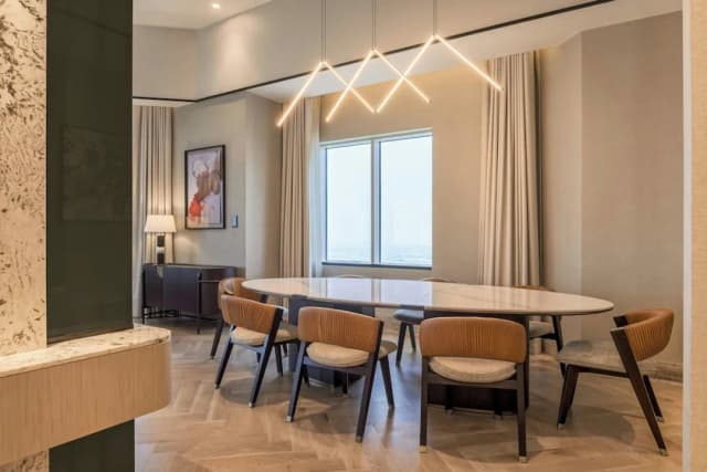 쉐라톤 몰 오브 더 에미레이츠 호텔, 두바이-프레지덴셜 스위트, 침실 1개-12