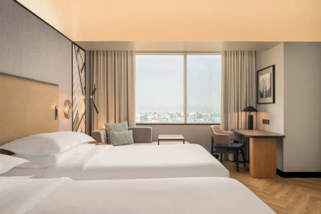 쉐라톤 몰 오브 더 에미레이츠 호텔, 두바이-클럽룸, 싱글침대 2개-3