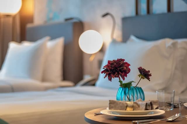 밀레니엄 플레이스 바르샤 하이츠 호텔 아파트먼트-슈피리어 스튜디오, 싱글침대 2개-2