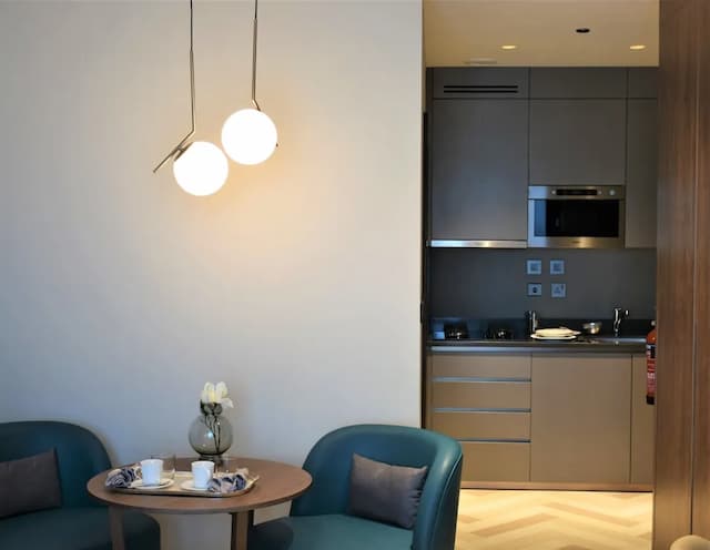 밀레니엄 플레이스 바르샤 하이츠 호텔 아파트먼트-디럭스 스튜디오, 싱글침대 2개-6