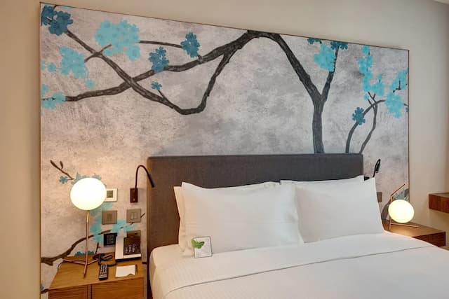 밀레니엄 플레이스 바르샤 하이츠 호텔 아파트먼트-프리미엄 스튜디오, 킹사이즈침대 1개 (Sky.)-1