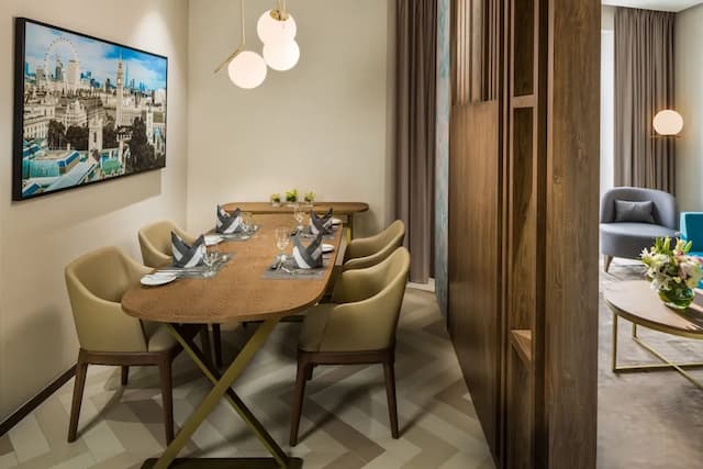 밀레니엄 플레이스 바르샤 하이츠 호텔 아파트먼트-디럭스 아파트, 킹사이즈침대 1개 (King)-7