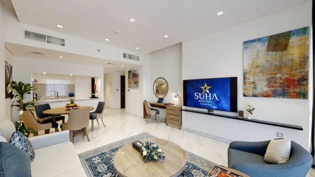 スハ ミナ ラシッド ホテル アパートメンツ-スタンダード アパートメント 2 ベッドルーム-13