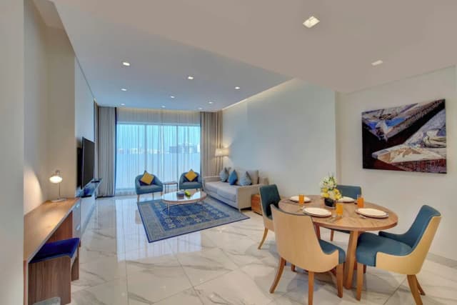 スハ ミナ ラシッド ホテル アパートメンツ-スタンダード アパートメント 2 ベッドルーム-14