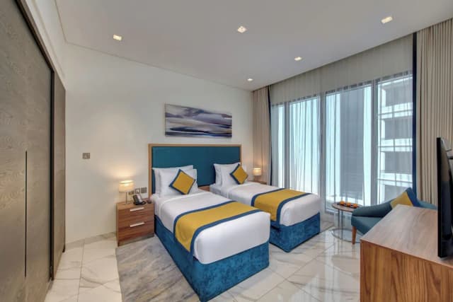 スハ ミナ ラシッド ホテル アパートメンツ-スタンダード アパートメント 2 ベッドルーム-10