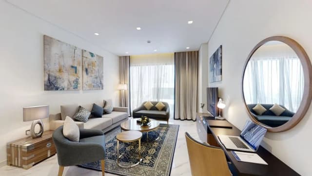 スハ ミナ ラシッド ホテル アパートメンツ-スタンダード アパートメント 2 ベッドルーム-1