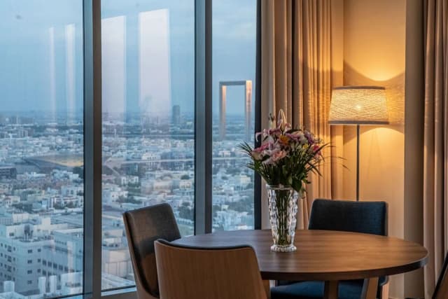 スハ ミナ ラシッド ホテル アパートメンツ-デラックス アパートメント 3 ベッドルーム シティビュー-19