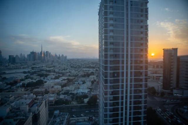 スハ ミナ ラシッド ホテル アパートメンツ-デラックス アパートメント 3 ベッドルーム シティビュー-21